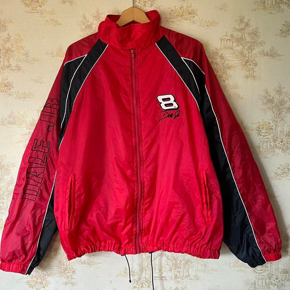 00s Dale Earnhardt Jr. 8 Windbreaker | Sleeve Spellout | Size XL